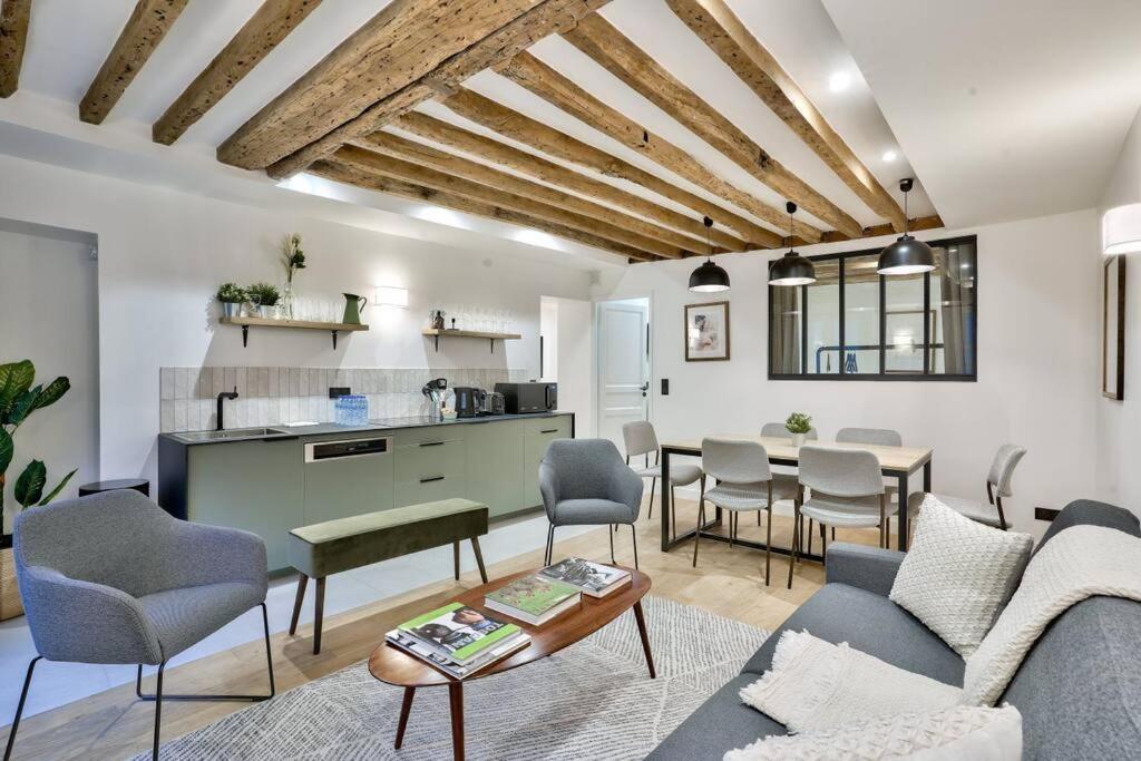 Magnifique Appartement Pour 6 - Montorgueil 巴黎 外观 照片