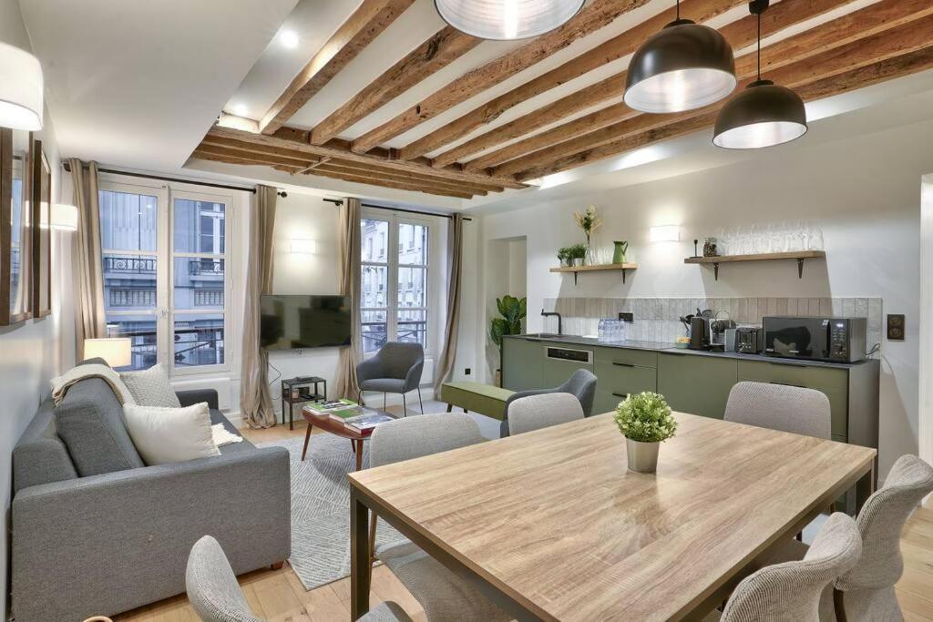 Magnifique Appartement Pour 6 - Montorgueil 巴黎 外观 照片
