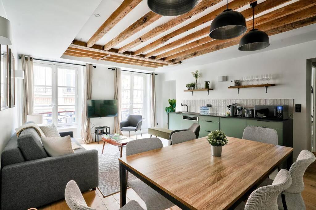 Magnifique Appartement Pour 6 - Montorgueil 巴黎 外观 照片