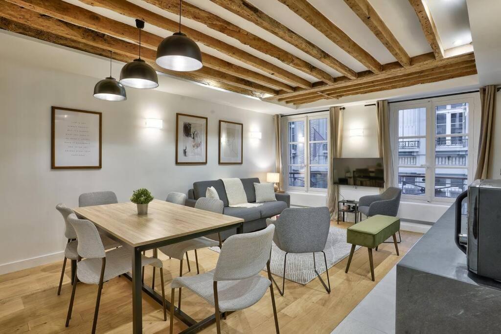 Magnifique Appartement Pour 6 - Montorgueil 巴黎 外观 照片